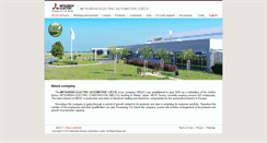 Desktop Screenshot of en.mitsubishielectric.cz