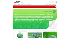Desktop Screenshot of it.eco.mitsubishielectric.eu