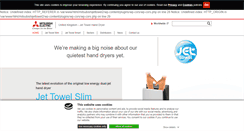 Desktop Screenshot of jettowel.mitsubishielectric.co.uk