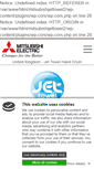 Mobile Screenshot of jettowel.mitsubishielectric.co.uk